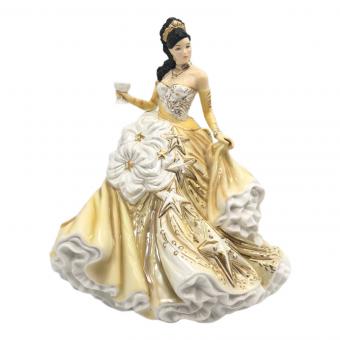 English Ladies Co (イングリッシュ レディース カンパニー) フュギュリン CONGRATULATIONS GOLD