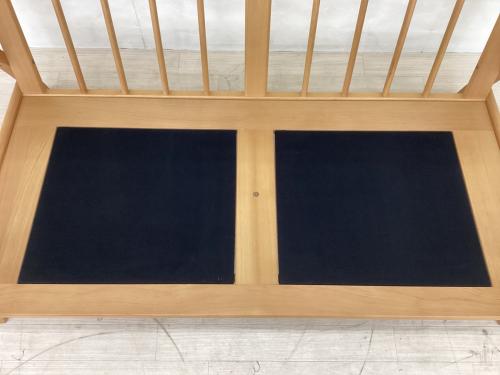 KEYUCA (ケユカ) 2人掛けソファー 0102722P1 幅:約140㎝ ネイビー ノーブル