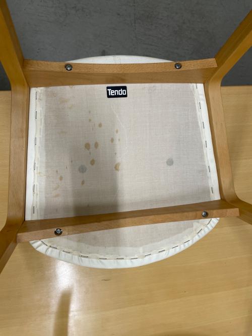 天童木工 (テンドウモッコウ) ダイニング5点セット ナチュラル エアチェア