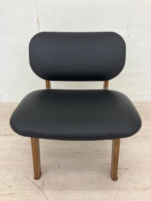 ニトリ ダイニングチェアー ブラウン×ブラック リラックス