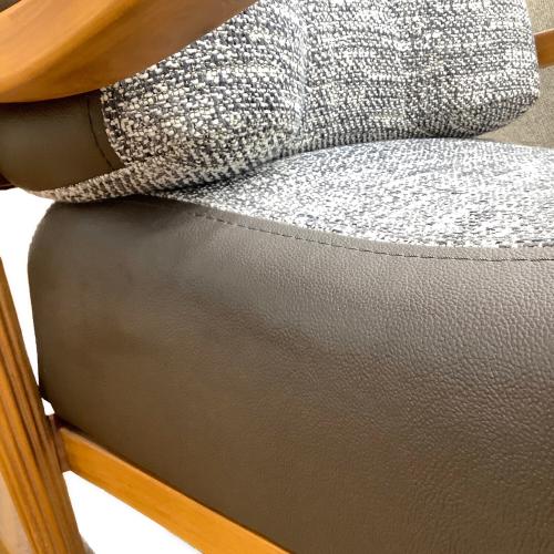 BC工房 (ビーシーコウボウ) ロッキングチェアー ブラウン つつまれる安心椅子