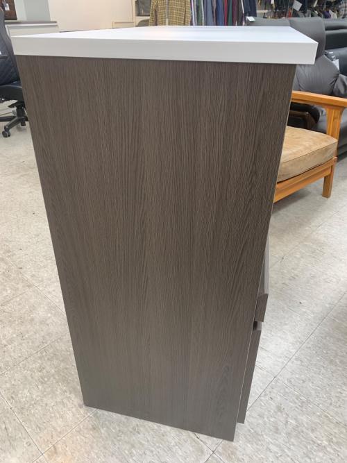 サンコウ キッチンカウンター ブラウン ティータイム90