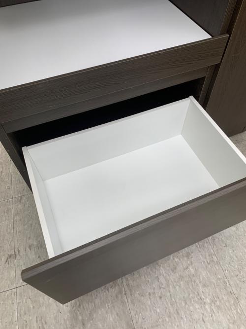 サンコウ キッチンカウンター ブラウン ティータイム90