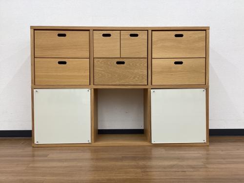 無印良品 (ムジルシリョウヒン) スタッキングシェルフ 別売りパーツ付き