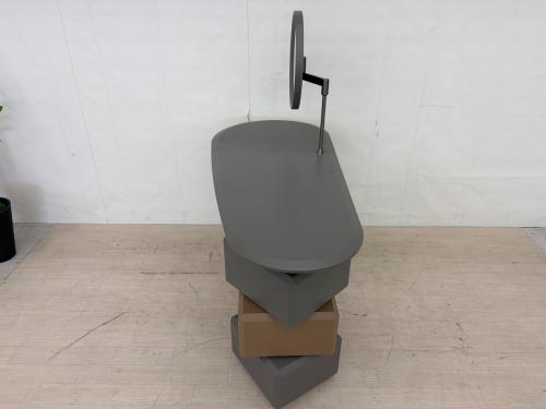 ドレッサー グレー×ベージュ