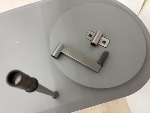 ドレッサー グレー×ベージュ