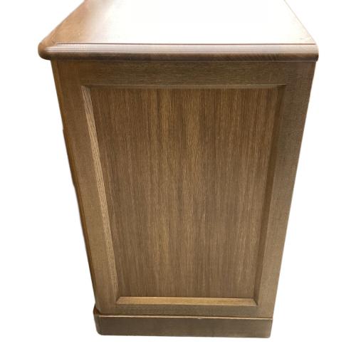 ミドルチェスト ワイド ブラウン