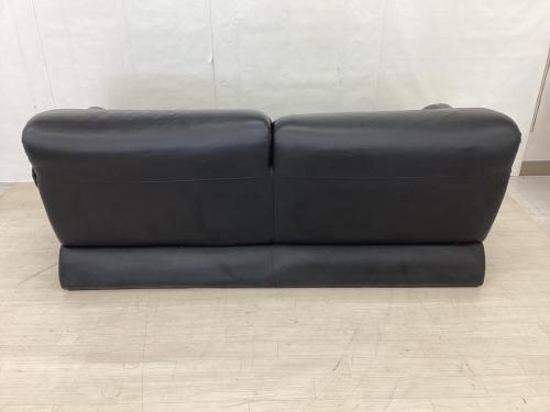 Poltromec (ポルトロメック) 2人掛けソファー ブラック ジェミニ