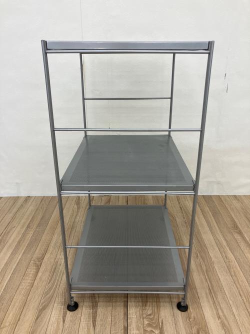 無印良品 (ムジルシリョウヒン) スチールユニットシェルフ グレー