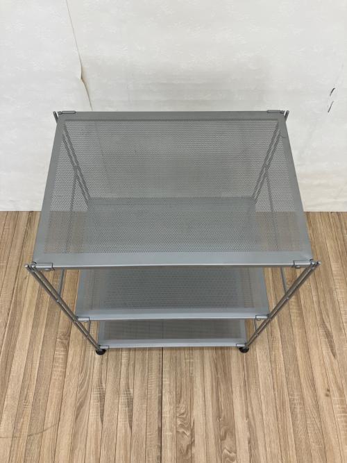 無印良品 (ムジルシリョウヒン) スチールユニットシェルフ グレー