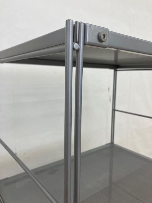 無印良品 (ムジルシリョウヒン) スチールユニットシェルフ グレー