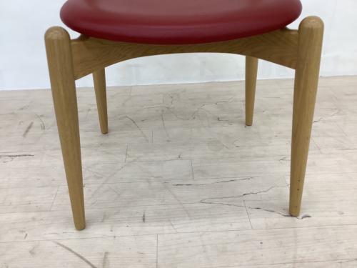 Carl Hansen&Son (カールハンセンアンドサン) ダイニングチェアー CH20  レッド/ナチュラル エルボーチェア