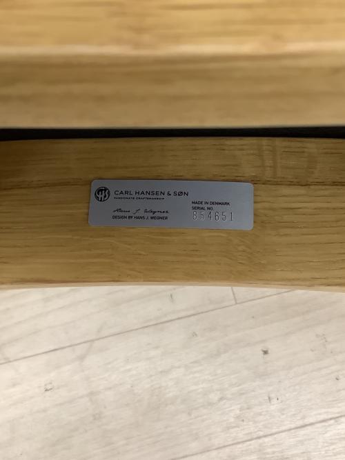 Carl Hansen&Son (カールハンセンアンドサン) ダイニングチェアー CH20  レッド/ナチュラル エルボーチェア