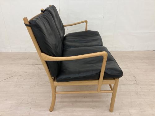 Carl Hansen&Son (カールハンセンアンドサン) 2人掛けソファー OW149-2 ブラック/ナチュラル コロニアルソファ