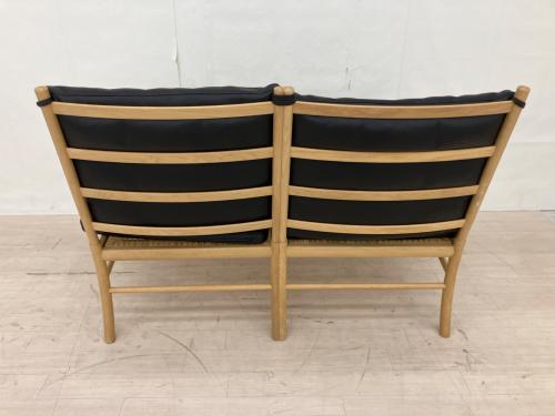 Carl Hansen&Son (カールハンセンアンドサン) 2人掛けソファー OW149-2 ブラック/ナチュラル コロニアルソファ