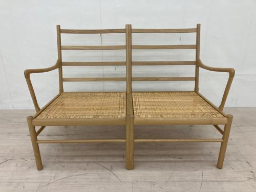 Carl Hansen&Son (カールハンセンアンドサン) 2人掛けソファー OW149-2 ブラック/ナチュラル コロニアルソファ