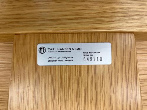 Carl Hansen&Son (カールハンセンアンドサン) シェルチェア CH07 Shell Chair ナチュラル×ブラック