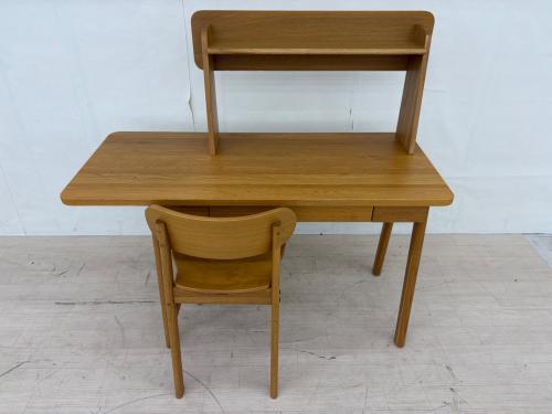 ACTUS (アクタス) デスク&チェア ナチュラル サークル