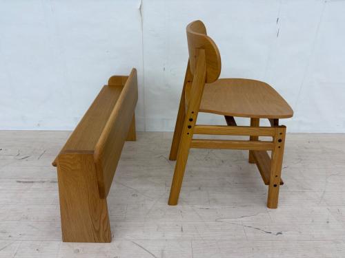 ACTUS (アクタス) デスク&チェア ナチュラル サークル