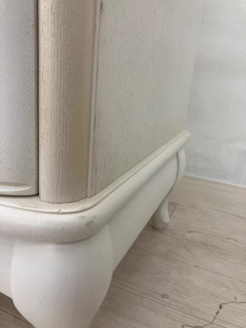 松永工房 (マツナガコウボウ) ブックケース アンティーク調 アイボリー カンティーニュ・ブックケース675