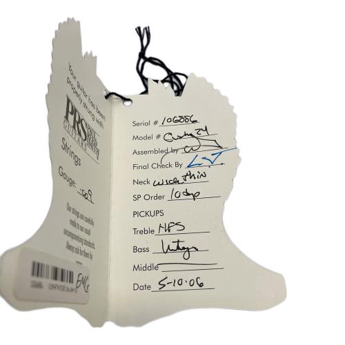 PRS (ピーアールエス) Custom24 10TOP 2006年製