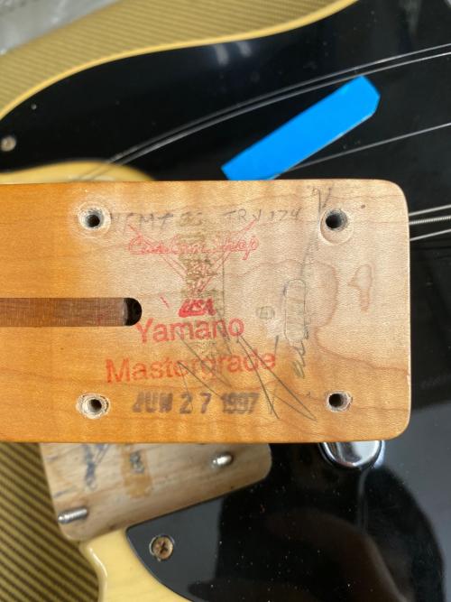 FENDER CUSTOM SHOP テレキャスター エレキギター MASTERGRADE 1954 ティファニー 1997年製