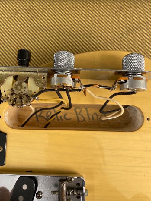 FENDER CUSTOM SHOP テレキャスター エレキギター MASTERGRADE 1954 ティファニー 1997年製