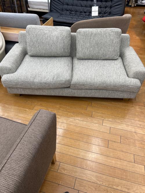 UNICO (ウニコ) 3人掛けソファー 幅:約190㎝ ベージュ GREIG