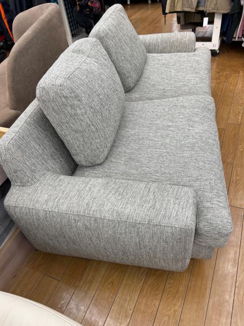 UNICO (ウニコ) 3人掛けソファー 幅:約190㎝ ベージュ GREIG