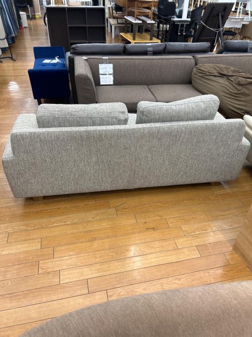 UNICO (ウニコ) 3人掛けソファー 幅:約190㎝ ベージュ GREIG