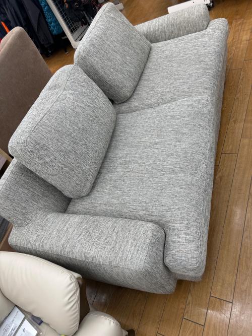 UNICO (ウニコ) 3人掛けソファー 幅:約190㎝ ベージュ GREIG