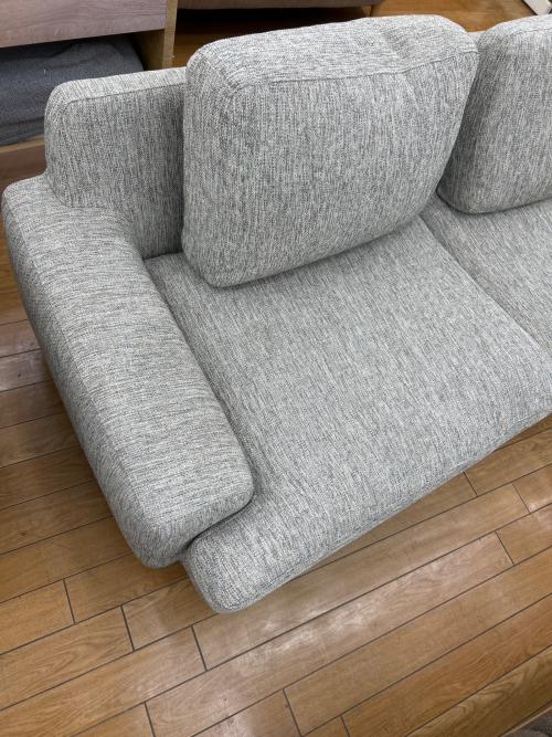 UNICO (ウニコ) 3人掛けソファー 幅:約190㎝ ベージュ GREIG