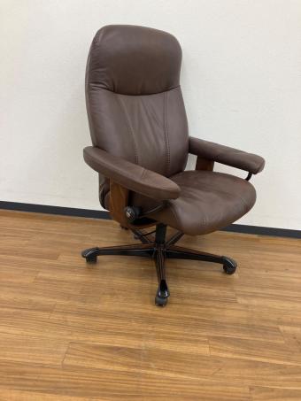 Ekornes (エコーネス) ワークチェアー ストレスレスコンサル　ブラウン