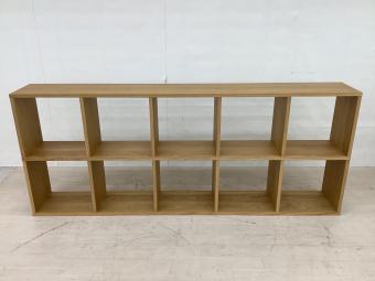 無印良品 (ムジルシリョウヒン) スタッキングシェルフ ナチュラル