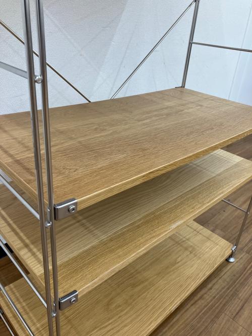 無印良品 (ムジルシリョウヒン) ユニットシェルフ ステンレスユニットシェルフ