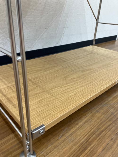 無印良品 (ムジルシリョウヒン) ユニットシェルフ ステンレスユニットシェルフ