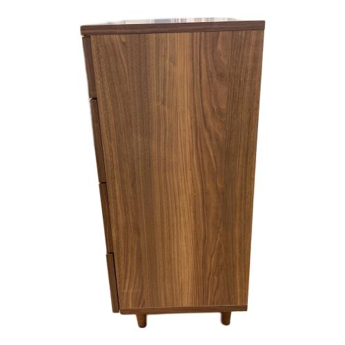 LOWYA (ロウヤ) ミドルチェスト 幅:約80㎝ ウォールナットカラー