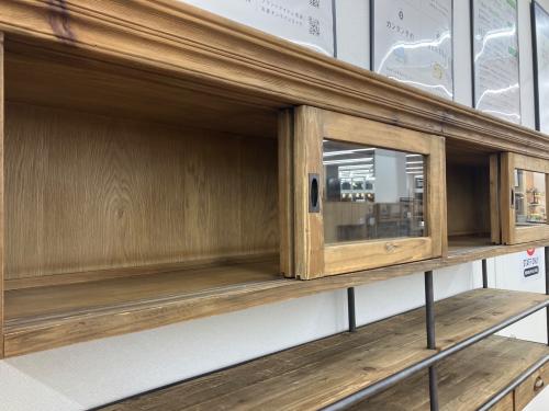 Knot antiques (ノットアンティークス) キャビネット ステッド キャビネット ブラウン STEAD CABINET W206