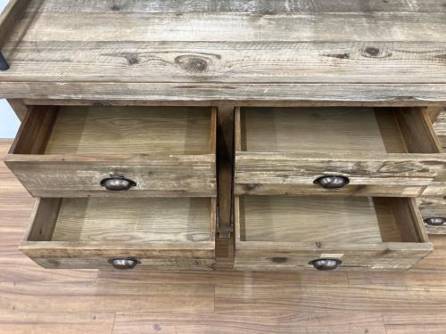 Knot antiques (ノットアンティークス) キャビネット ステッド キャビネット ブラウン STEAD CABINET W206