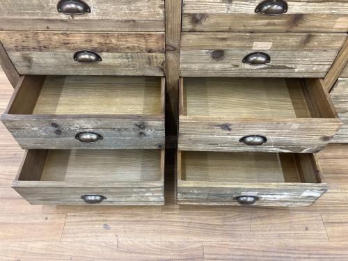 Knot antiques (ノットアンティークス) キャビネット ステッド キャビネット ブラウン STEAD CABINET W206