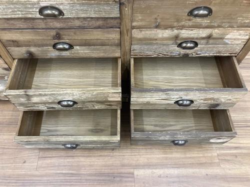 Knot antiques (ノットアンティークス) キャビネット ステッド キャビネット ブラウン STEAD CABINET W206