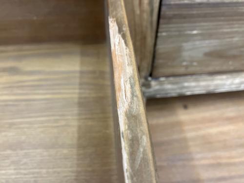 Knot antiques (ノットアンティークス) キャビネット ステッド キャビネット ブラウン STEAD CABINET W206