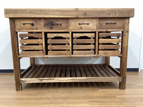 【トレファクマーケット久喜店】Knot antiques　カウンターテーブル　POTTERY  TABLE Knot antiques (ノットアンティークス) カウンターテーブル POTTERY