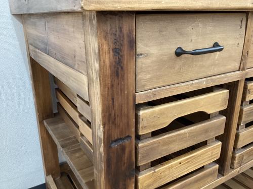 【トレファクマーケット久喜店】Knot antiques　カウンターテーブル　POTTERY  TABLE Knot antiques (ノットアンティークス) カウンターテーブル POTTERY