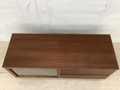 無印良品 (ムジルシリョウヒン) AVラック 幅:約110㎝ ブラウン