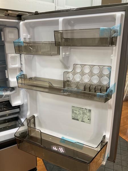 AQUA アクア ノンフロン冷凍冷蔵庫 AQR-V43E5 2025年製 定格内容積433L 4ドア 冷蔵庫 のご紹介です！ AQUA (アクア) 4ドア冷蔵庫 AQR-V43E5 2025年製 自動製氷／急速製氷