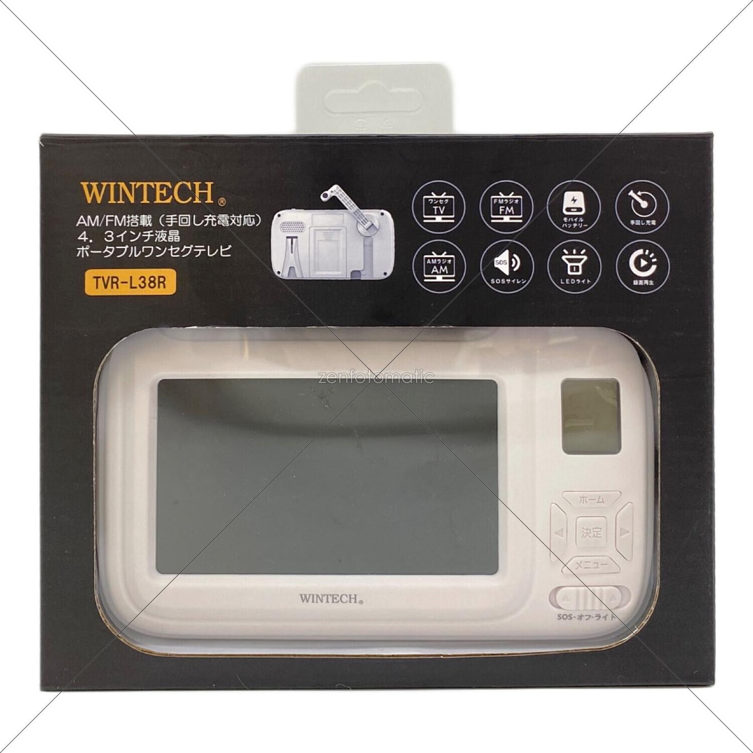 WINTECH (ウィンテック) ポータブルワンセグテレビ TVR-L38R