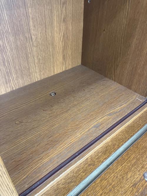 小島工芸 (コジマコウゲイ) スライド書庫 ブラウン