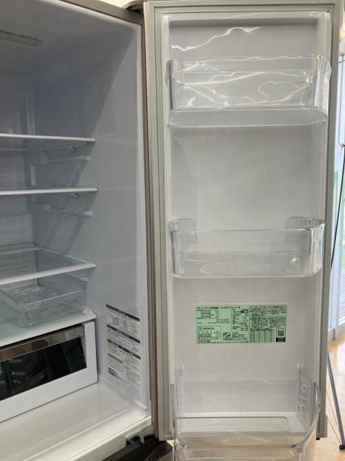 HITACHI (ヒタチ) 6ドア冷蔵庫 R-HWC54X 2025年製 正面扉ヘコミ・キズ有 540L