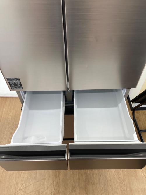 HITACHI (ヒタチ) 6ドア冷蔵庫 R-HWC54X 2025年製 正面扉ヘコミ・キズ有 540L